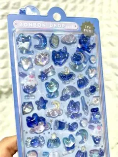 【24時間以内発送】ボンボンドロップ シール よるねこボンボン　正規品