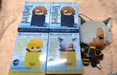 グラブル　ひっかけフィギュア4点3種、ぬいぐるみ