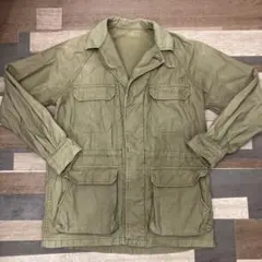 【DRESSTERRIOR】ミリタリー　エイジング　ラグランスリーブ　比翼のサムネイル