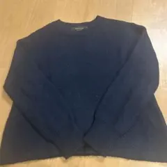 BEAMS LIGHTS ネイビー ニット セーター 長袖