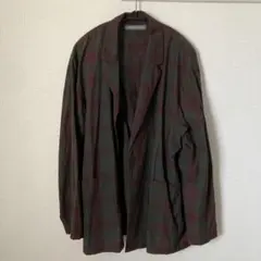 BEAMS LIGHTS / オーバーダイ チェック ジャケット