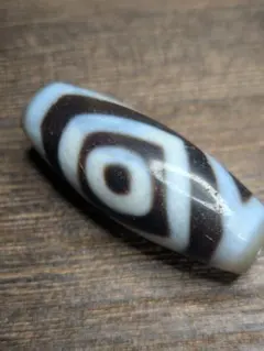 至純級 特殊三眼天珠 現地買付け 35x12mm [sj003]