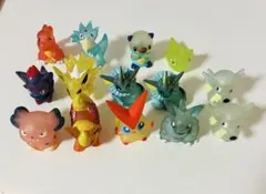 ポケモンキッズ 指人形 クリアバージョン 14体 セット