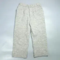 7455 かぐれ ウールテーパードイージーパンツ クロップド グレー