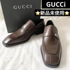 新品未使用✨　GUCCI　グッチ　ローファー　ビジネスシューズ　レザー