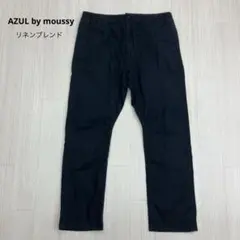 AZUL by moussy リネン チノパン テーパードパンツ S
