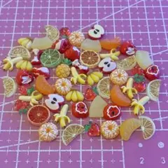ネイルパーツ☆50個以上☆フルーツミックス