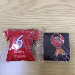 【未開封】名古屋グランパス 東京ヴェルディ宮原和也 キーホルダー ガチャガチャ