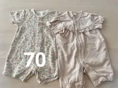 birthday tete a tete 西松屋ロンパース 70 まとめ売りのサムネイル