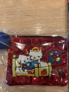 おまけ付き　タマオワールド　ハローキティポーチ
