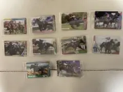 競馬カード★トレーディングカード★10枚セット★未開封