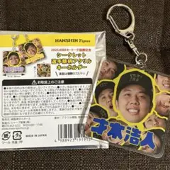 阪神タイガース2025優勝記念 シークレット選手顔柄アクリルキーホルダー才木浩人