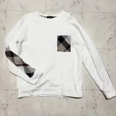 ブラックレーベルクレストブリッジ スウェット チェック M