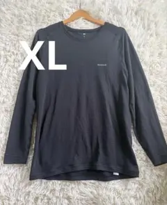 最終値下げ　montbell モンベル　長袖ロンT ブラック　XL アウトドアのサムネイル