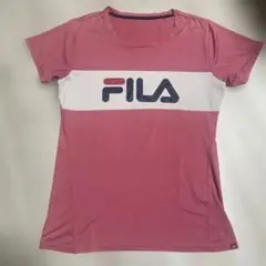 FILA テニスウェア 半袖Tシャツ ピンク
