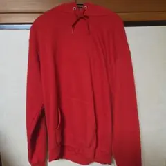 赤 フード付き パーカー