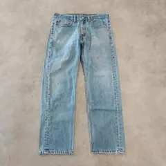 リーバイス505 Levis W34 ブルーデニム 青 古着 ボトム 21211