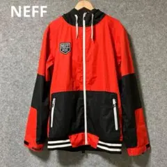 NEFF ナイロンジャケット スノボウェア レッド/ブラックのサムネイル