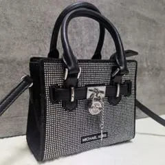 MICHAEL KORS ラインストーン デニムショルダーバッグ 2way 美品