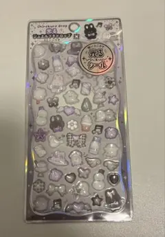 光るジュエルプチドロップストーンつきshirokuro drop