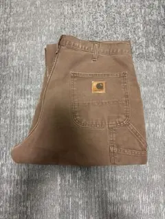 わ*ー様 USA製 Carhartt ダブルニーダックパンツ W35 ブラウン わ*ー様 USA製 Carhartt ダブルニーダックパンツ W35 ブラウン - メルカリ