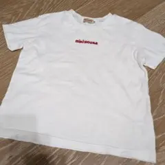 miki HOUSE ホワイト Tシャツ 120