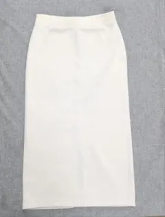 UNIQLO　ホワイト スリット タイトスカート
