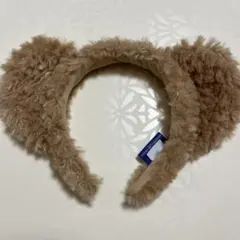 ダッフィー 耳付きカチューシャ ベージュ