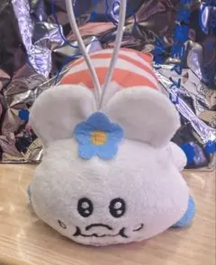 スシロー 可哀想に んぽちゃむ ぬいぐるみマスコット 海老