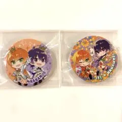 すとぷり　缶バッジ なーくん　ジェルくん　2点セット　すとろべりーぷりんす