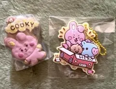BTS bt21ラバーマスコット COOKY2点セット