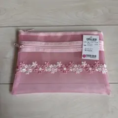 近沢レース ポーチ