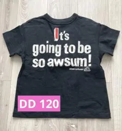 デニムダンガリー 半袖 Tシャツ 120