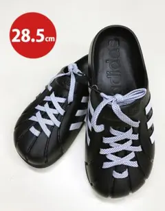 夏本番！28.5 adidasアディダスクロッグレースアップブラックサンダルのサムネイル