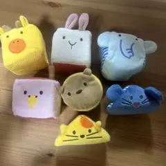 ふわふわアニマルブロック　動物つみきおもちゃのサムネイル