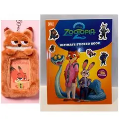 [韓国] ズートピア 2 ニック トレカケース× ステッカーブック英語2点