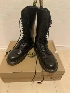 Dr. Martens ブラック ロングブーツ