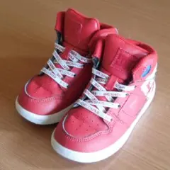 DC SHOES キッズハイカットスニーカー レッド 15 cmのサムネイル