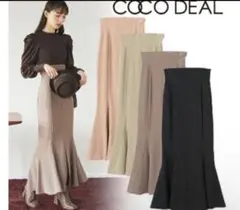 マーメイドロングスカート ブラック 編み上げデザイン Mサイズ