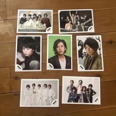 ARASHI 写真セット 7枚 公式 集合 櫻井翔 二宮和也 相葉雅紀 生写真