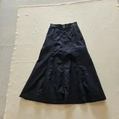 UNIQLO ユニクロ ロングスカート ストレッチ S 黒 SS 小さいサイズ