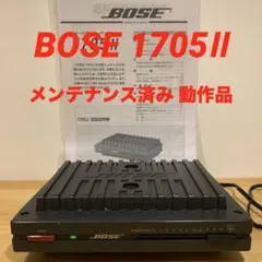 希少 BOSE 1706Ⅱ ステレオパワーアンプ 動作確認済み メンテナンス