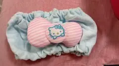 ハローキティ 水色 ヘアバンド