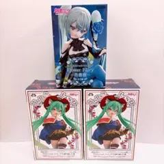 【未開封】初音ミク フィギュア まとめ売り 青薔薇 Wonderland 猫耳のサムネイル