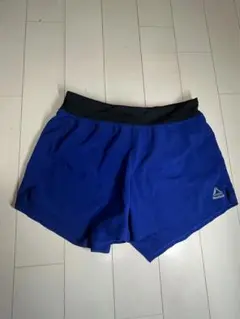 Reebok リーボック レスミルズ　ショートパンツ ブルー Mのサムネイル
