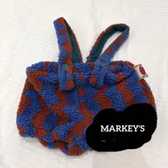 【MARKEY'S】しっぽが可愛い♡ボアサロペットパンツ