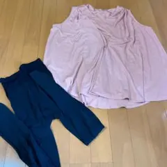 マタニティ　トップス　レギンスつき