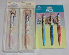 ダッフィー　リーナベル　ボールペンセット　3個セット