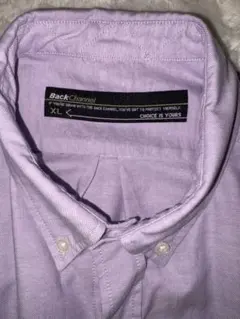BackChannel ボタンダウンシャツ XL 薄紫のサムネイル