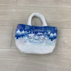 シナモロール ミニトートバッグ 冬デザイン